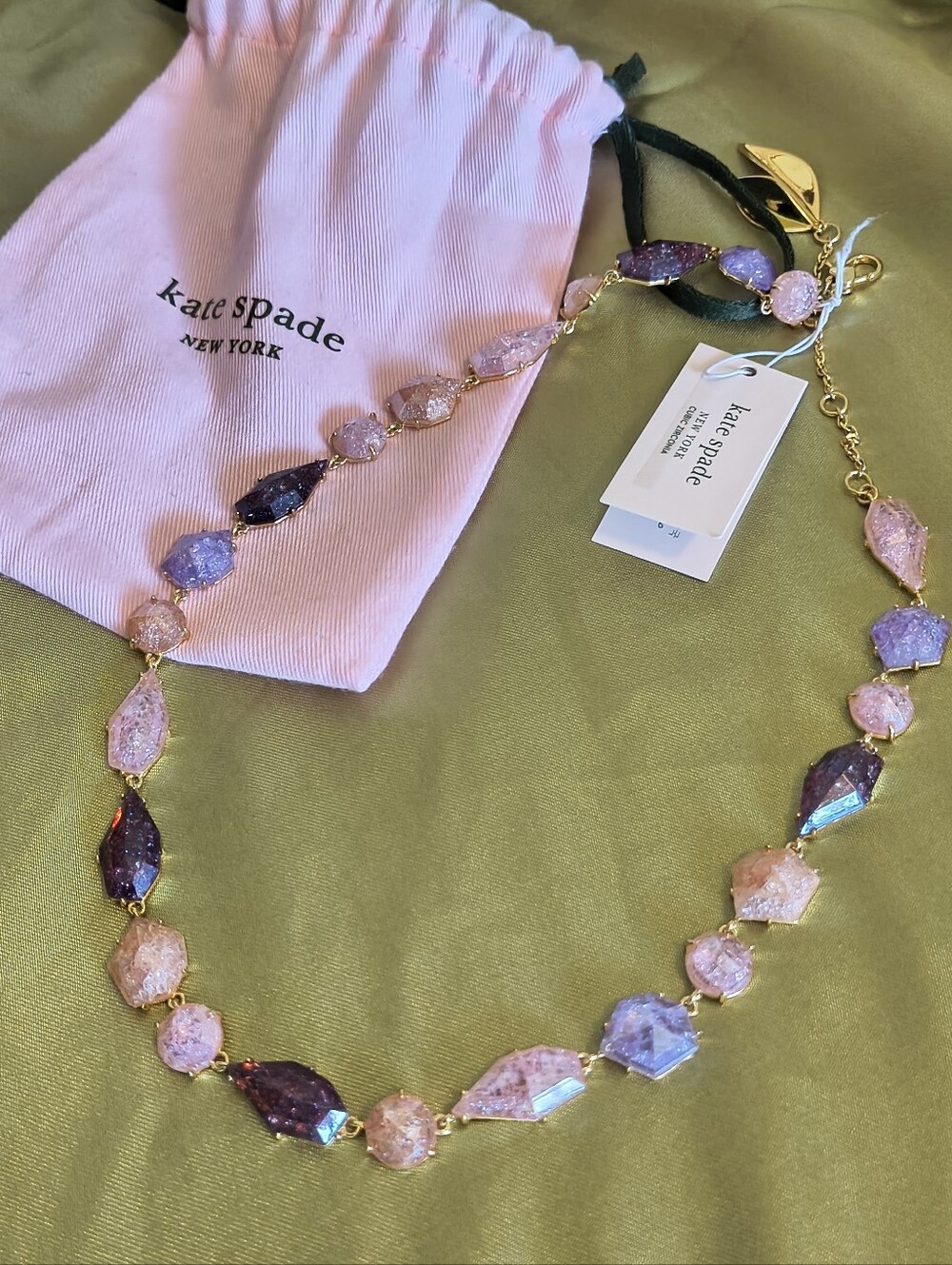 Kate Spade Multicolored Stone Necklace